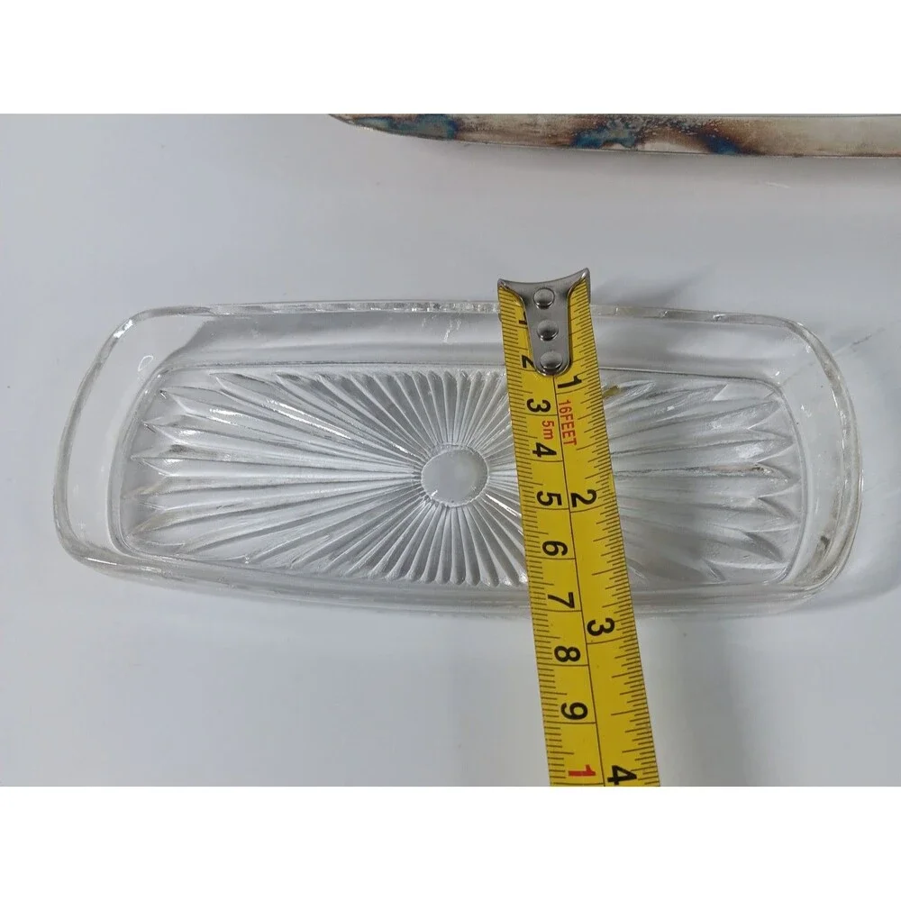 Wallace Silverplate Lot Creamer Sugar Bowl Butter Tray Dish With Glass Insert